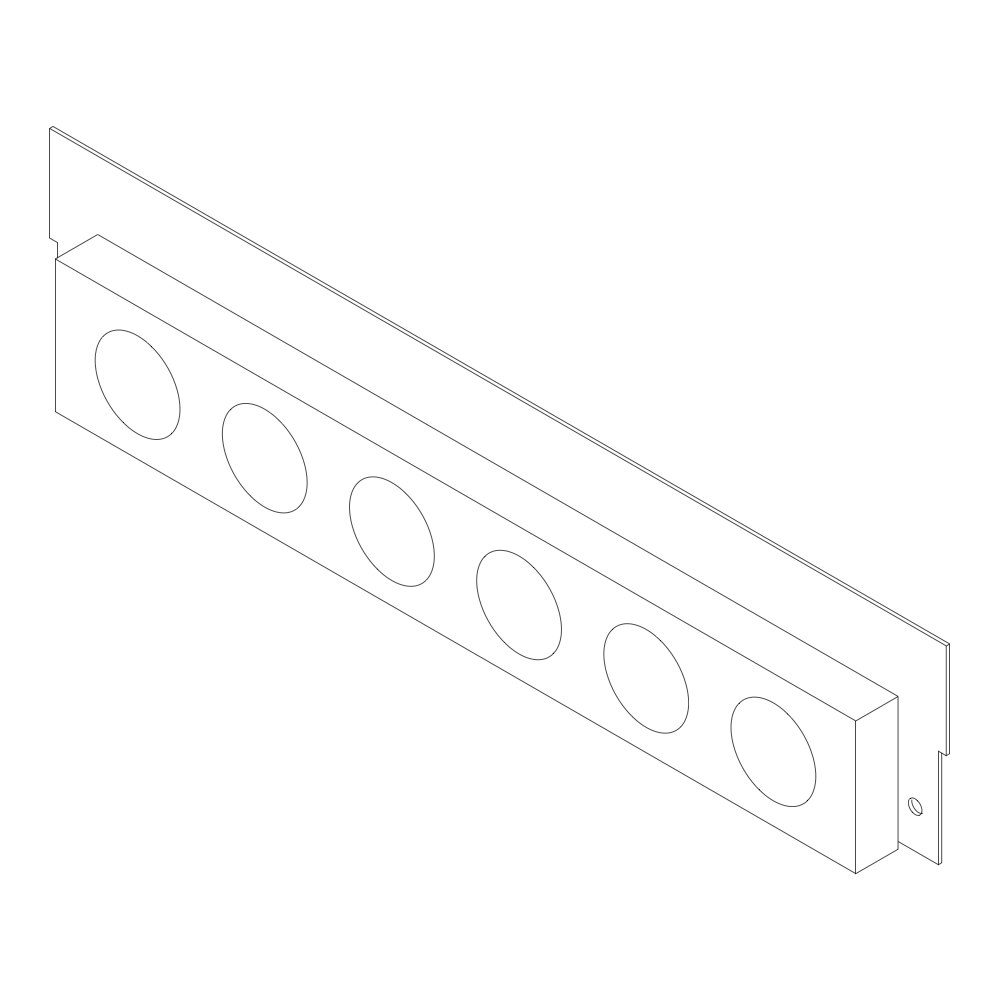 Conduit Side Plate Cable Management Supplies Ltd