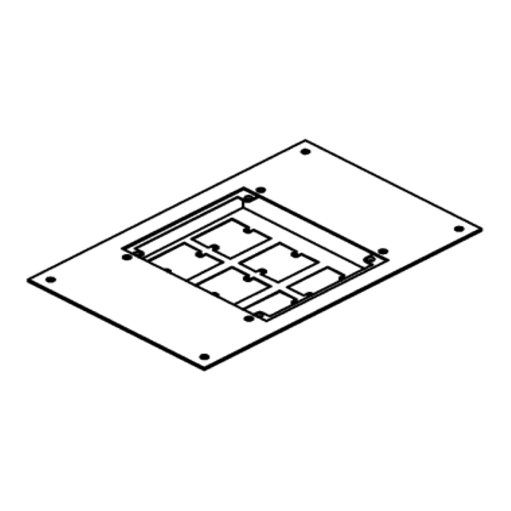 Service Box Subframe & modular lid set Cable Management Supplies Ltd
