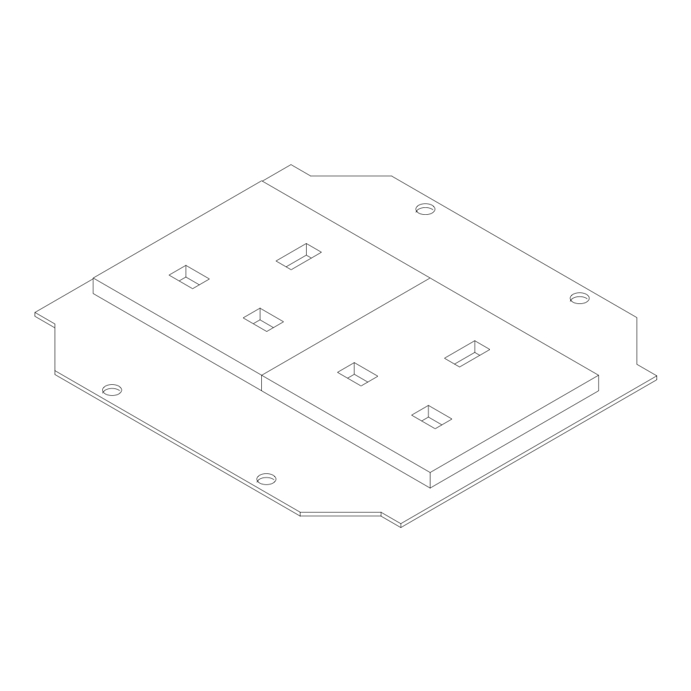 2way Power [unswitched] [clean earth] Cable Management Supplies Ltd