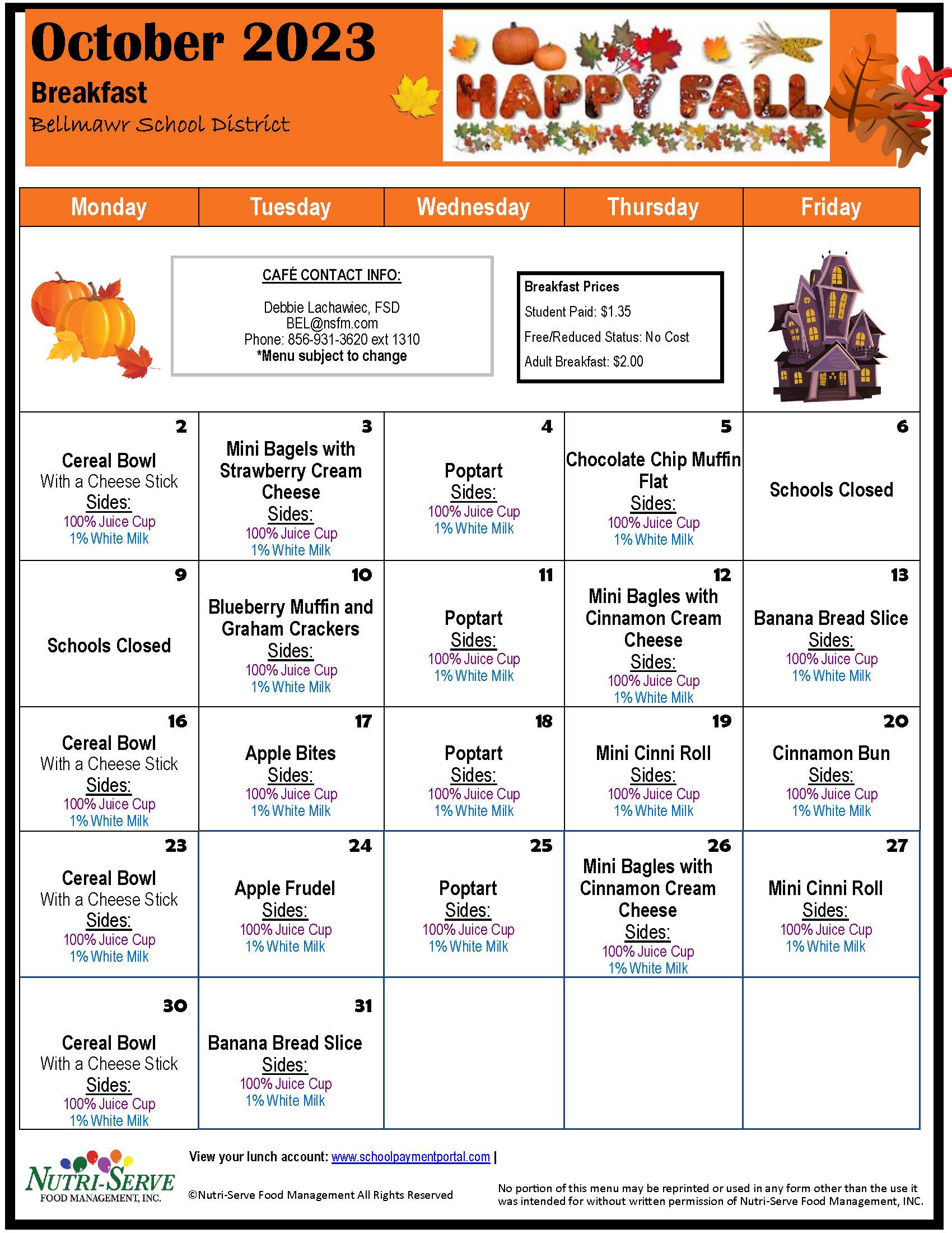 Bellmawr School Menu Bellmawr Public School District