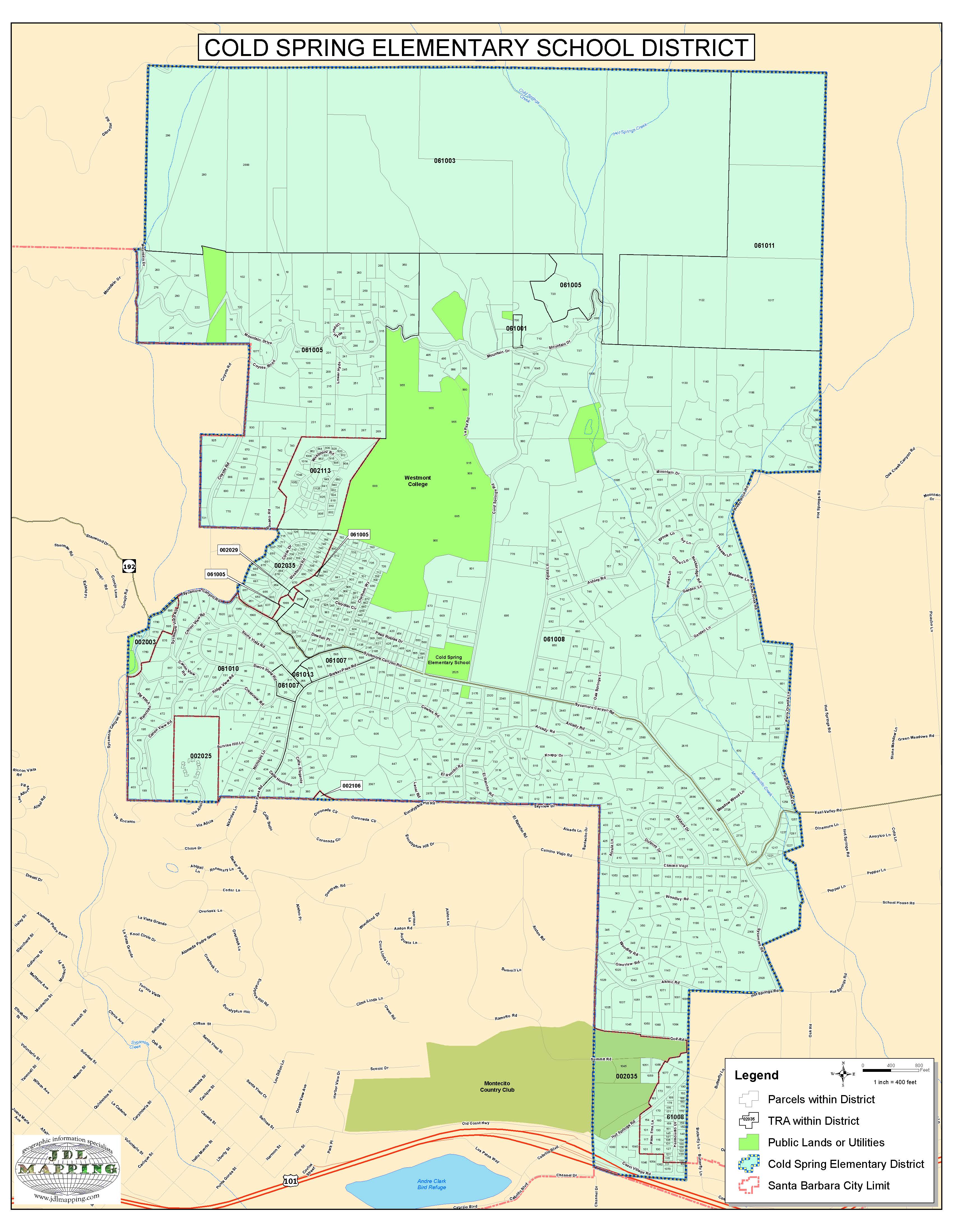 Map & Directions Cold Spring School District
