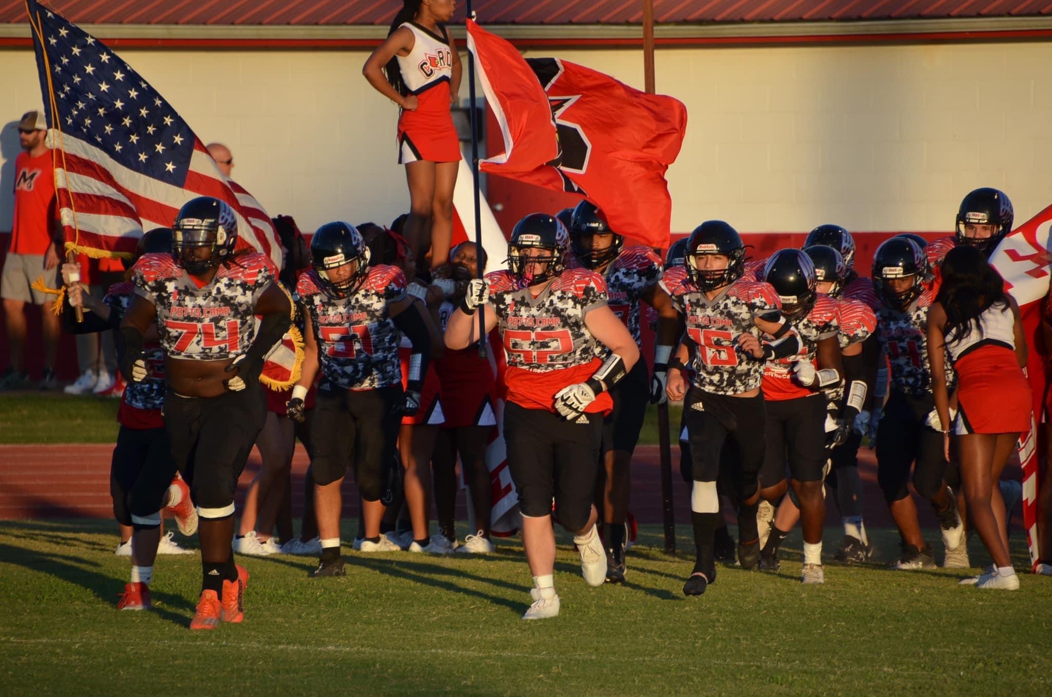 Football Potts Camp High/Middle School