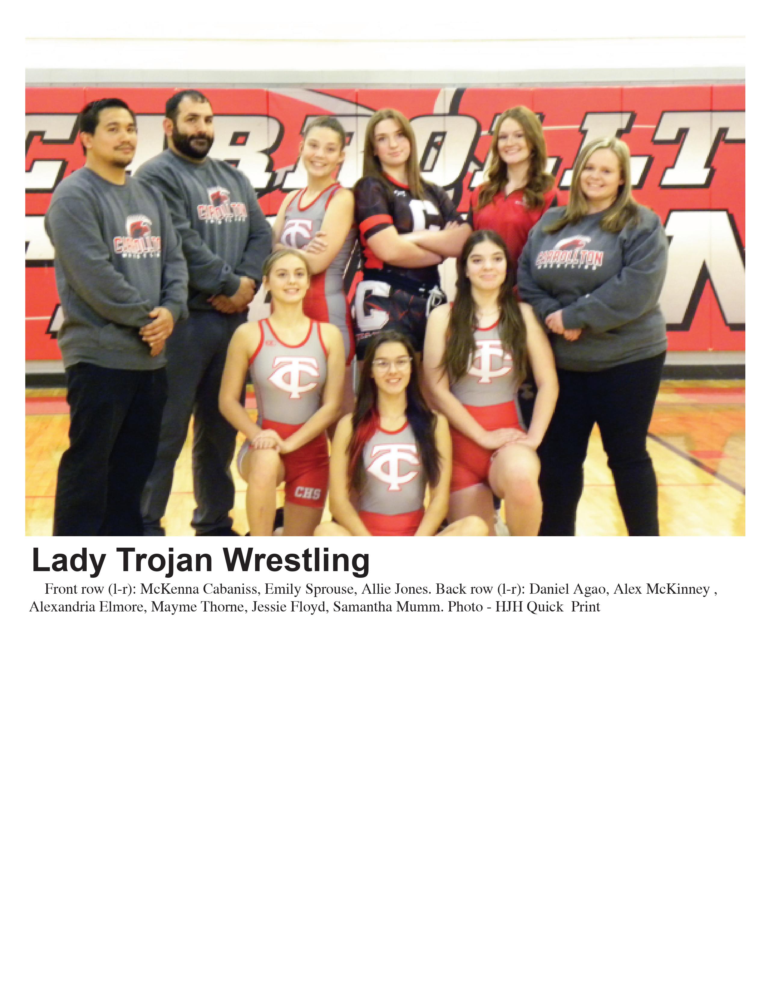 Wrestling Carrollton RVII School District