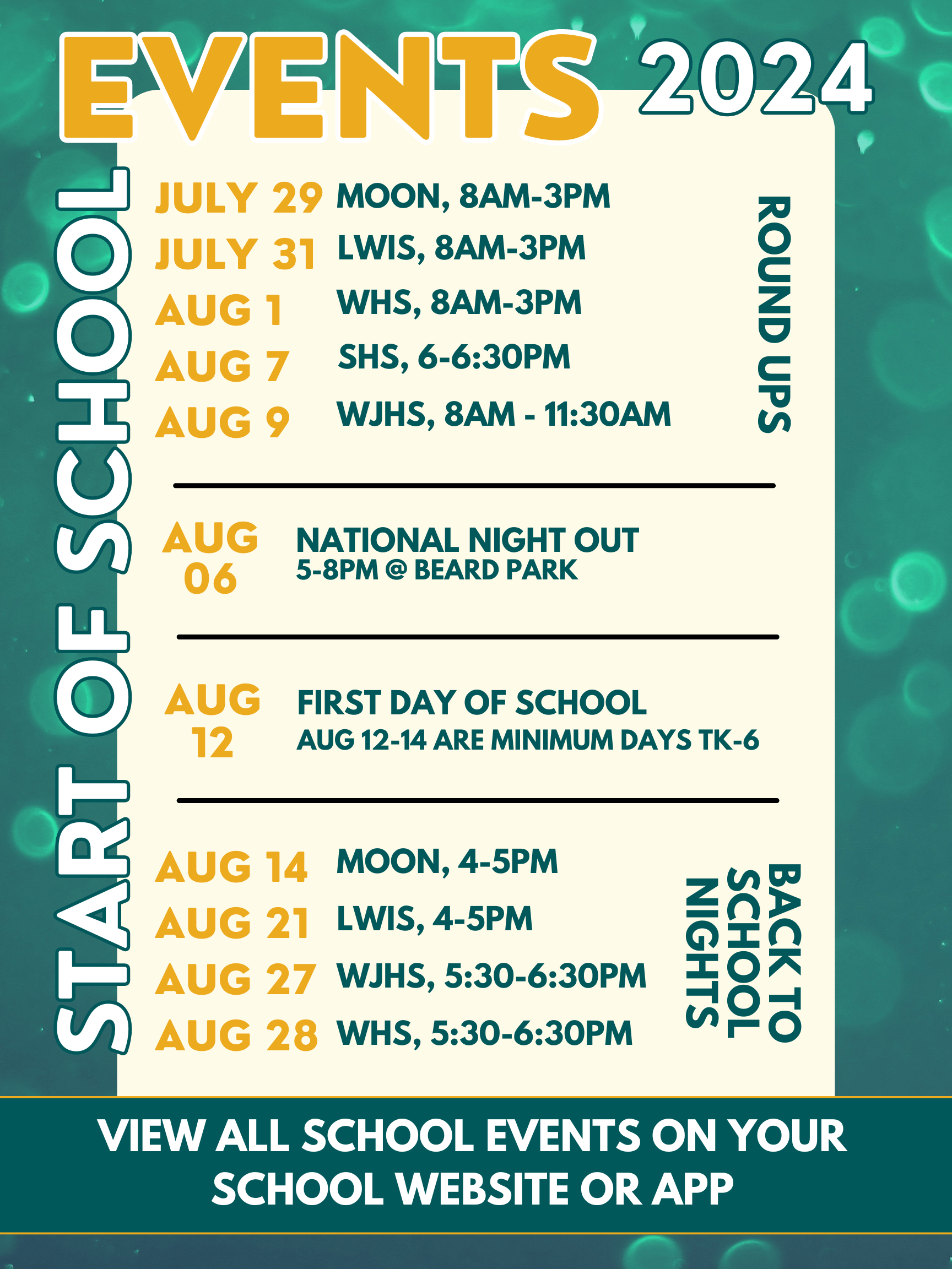 202425 School Year Waterford USD