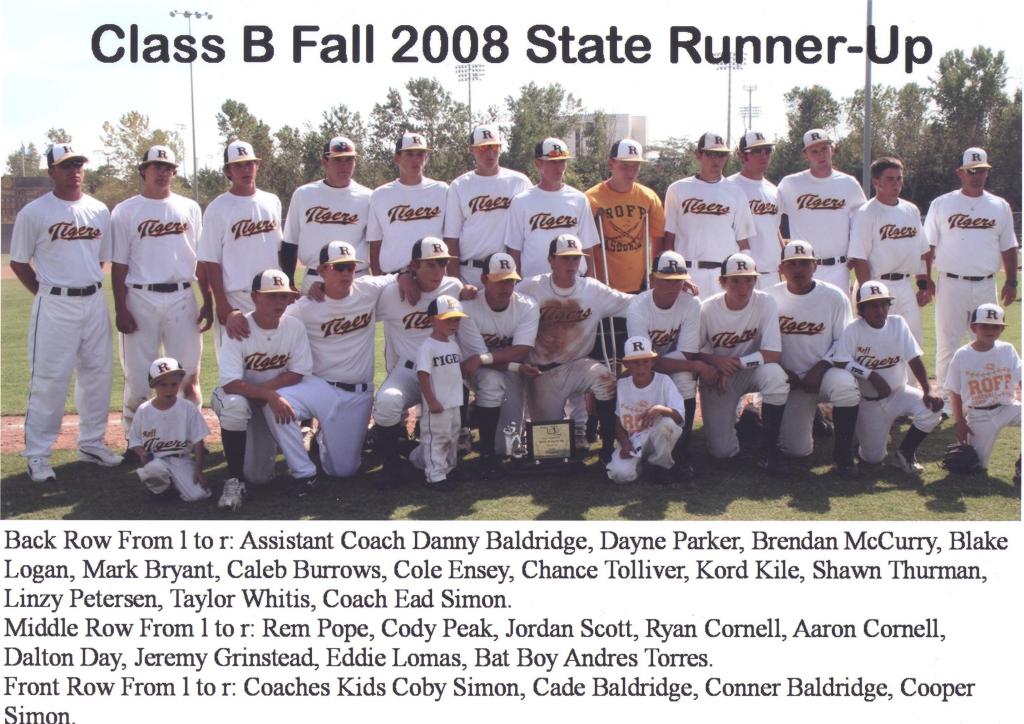 State Champions & RunnerUps Photos Roff Public Schools