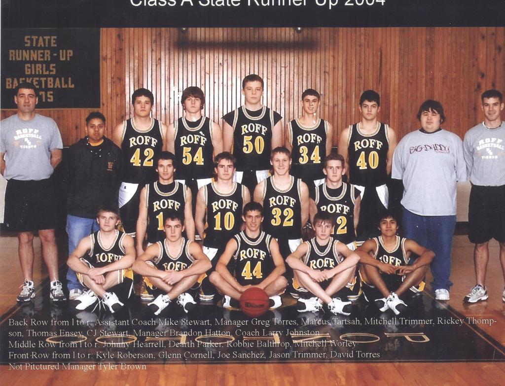 State Champions & RunnerUps Photos Roff Public Schools