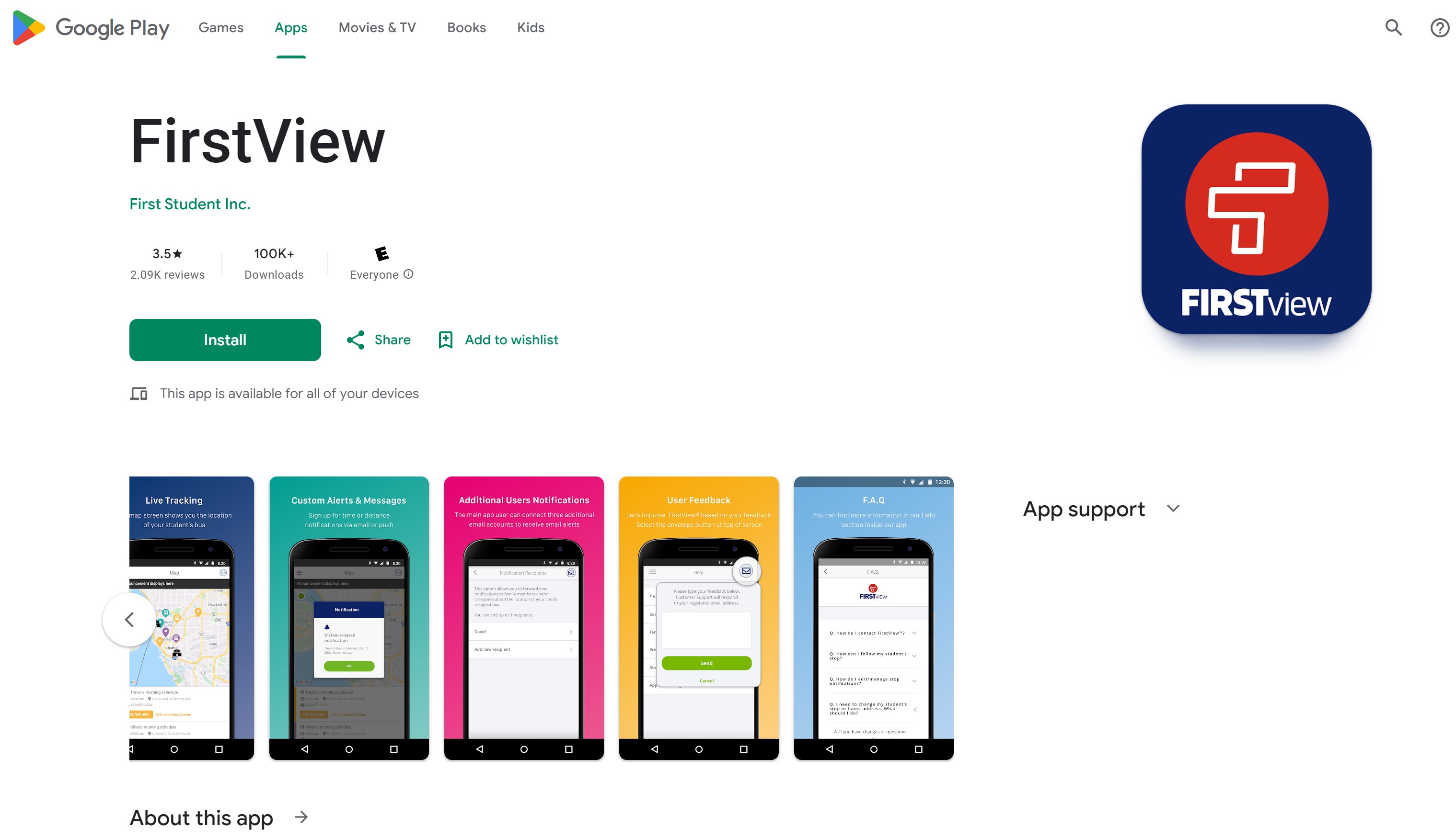 FREE Mobile Bus Route App Flint Community Schools