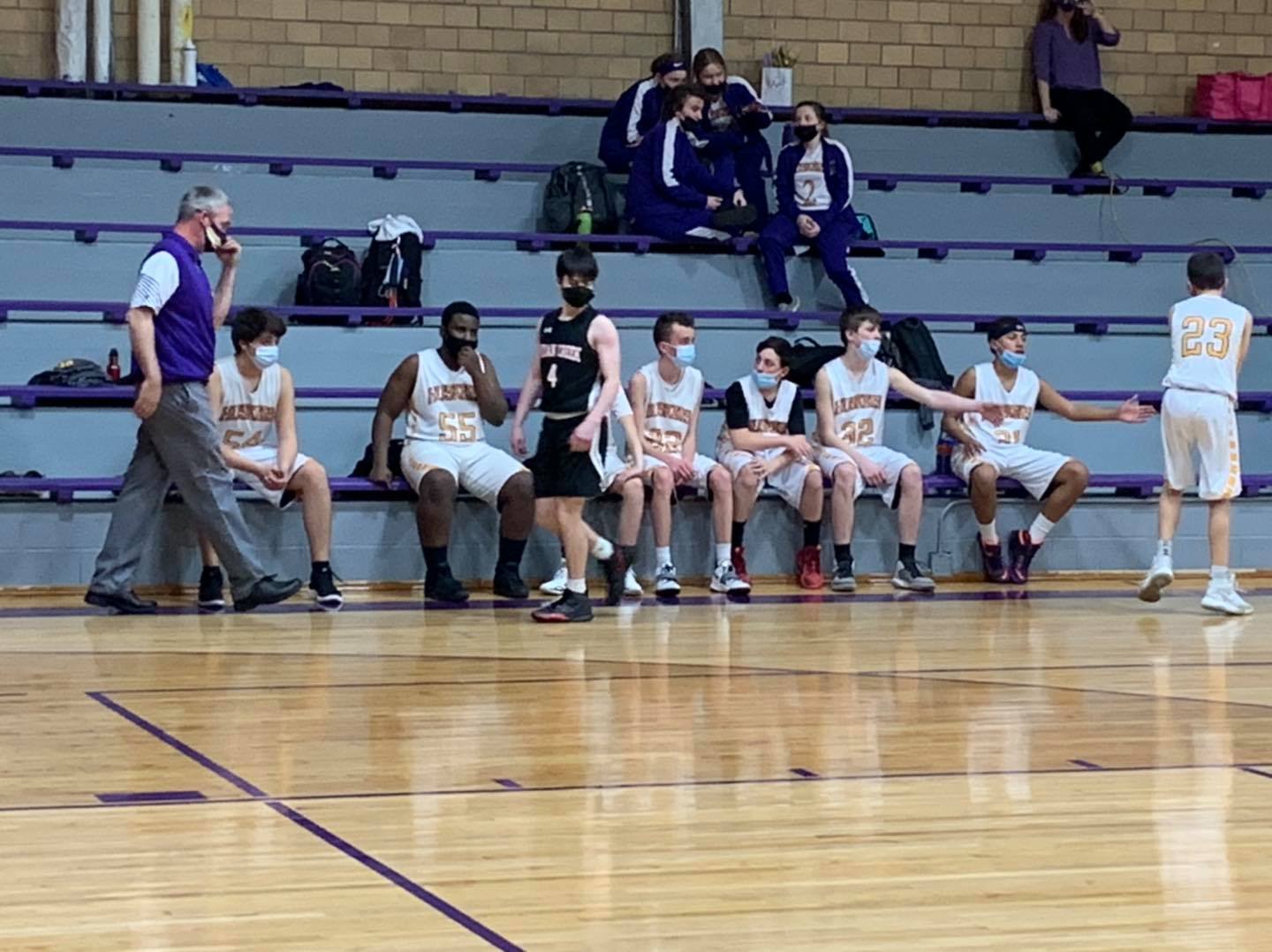 SMS 7th & 8th Boys Basketball Serena Middle School