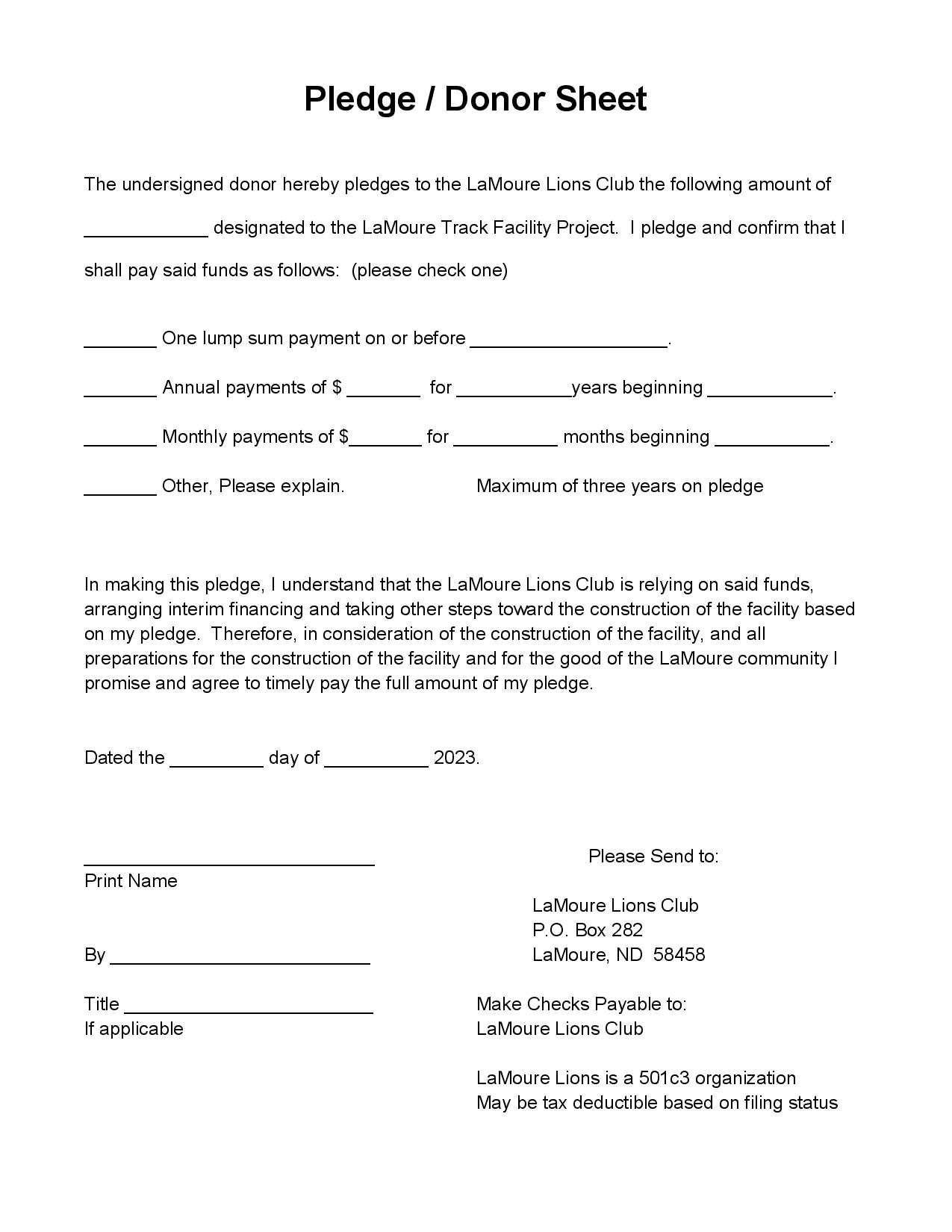 Track Renovation Project LaMoure Public School