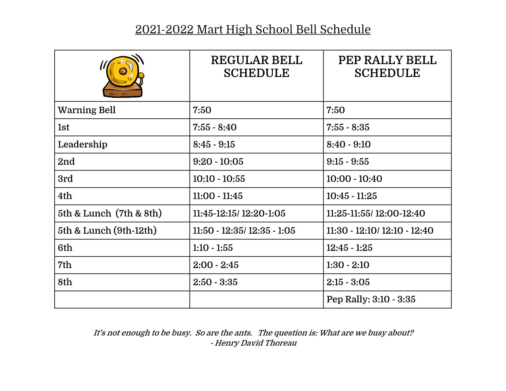 High School Page Mart ISD
