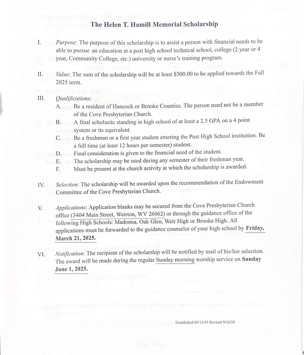 School Counseling Department Oak Glen High School Counseling Department Oak Glen High