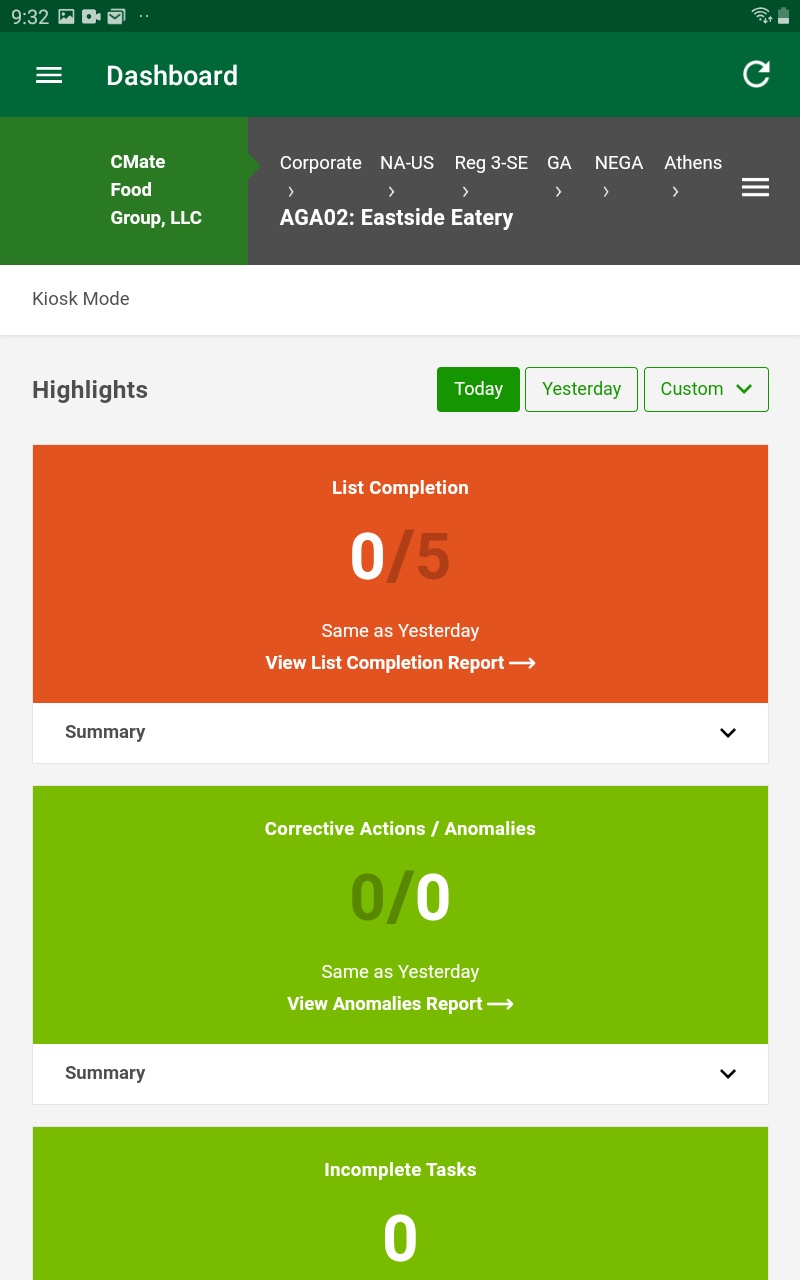 Accessing the Mobile App CM User Guide