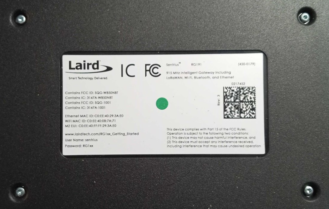 Where do I find the gateway identification? CM User Guide