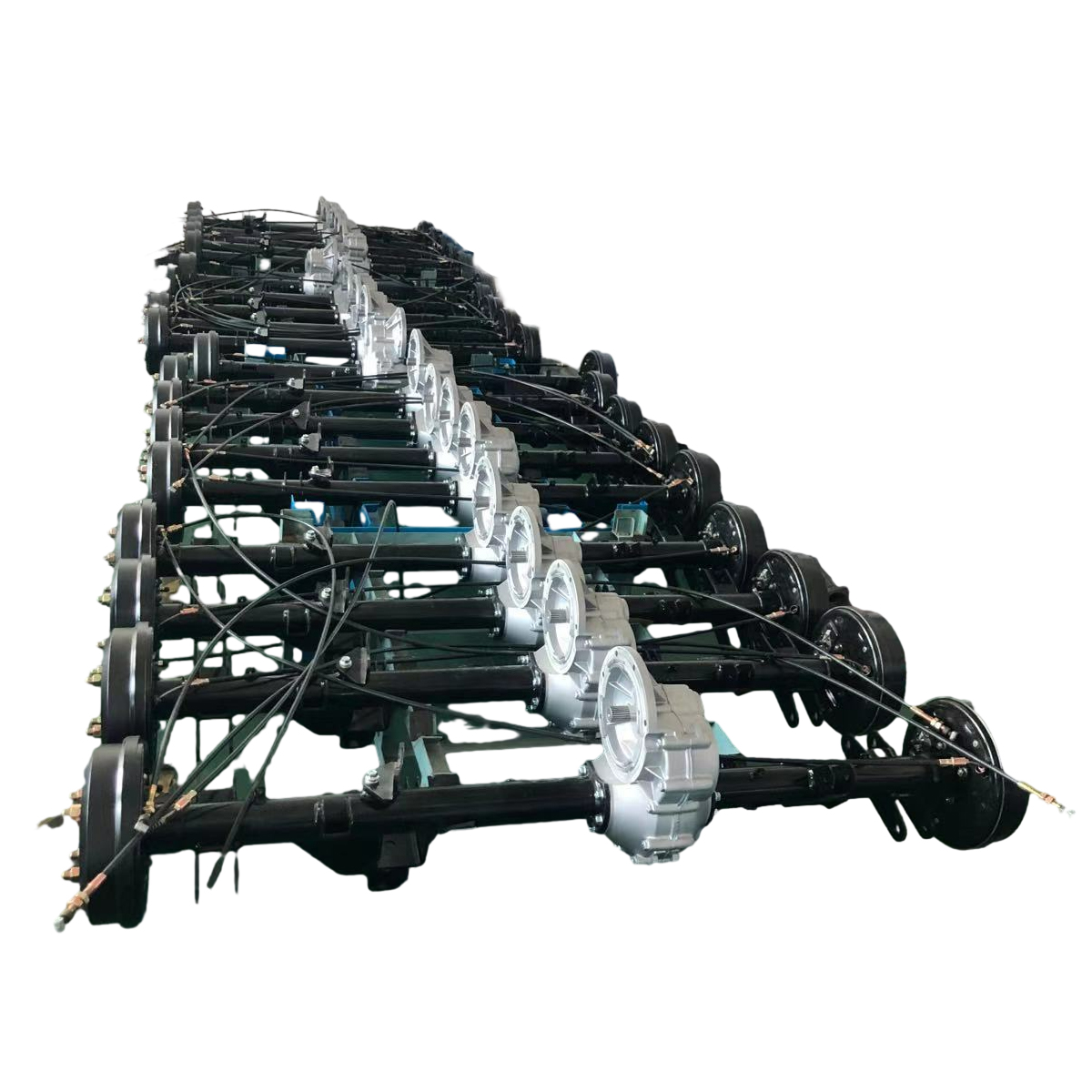 High-Efficiency Rear Rigid Differential Axle for Electric Vehicles 2