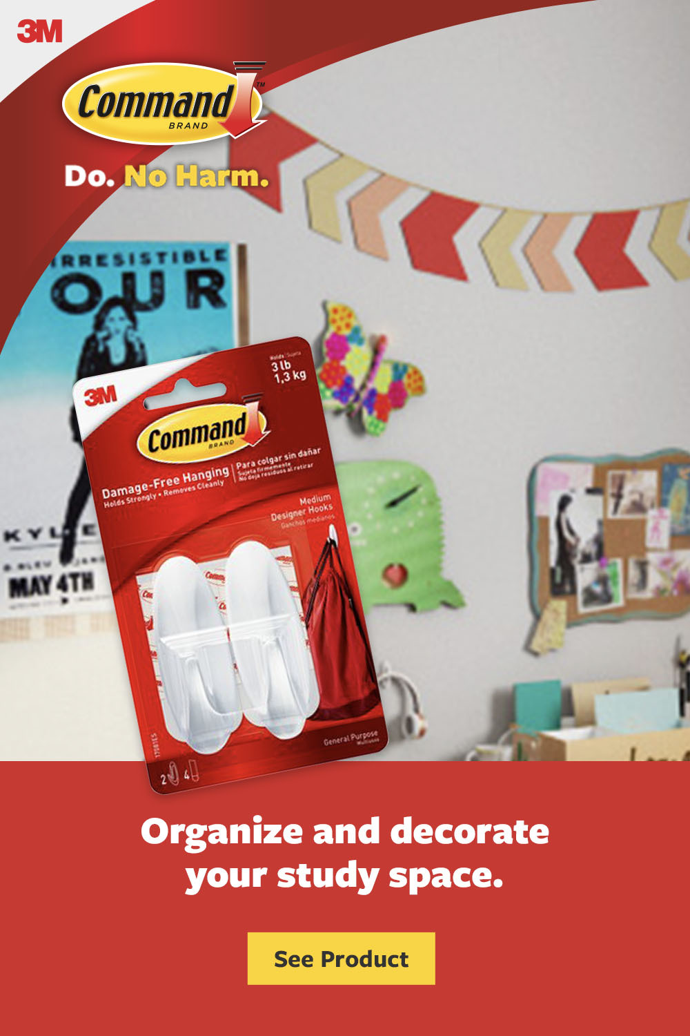 3M Command Strips Work Colle McVoy