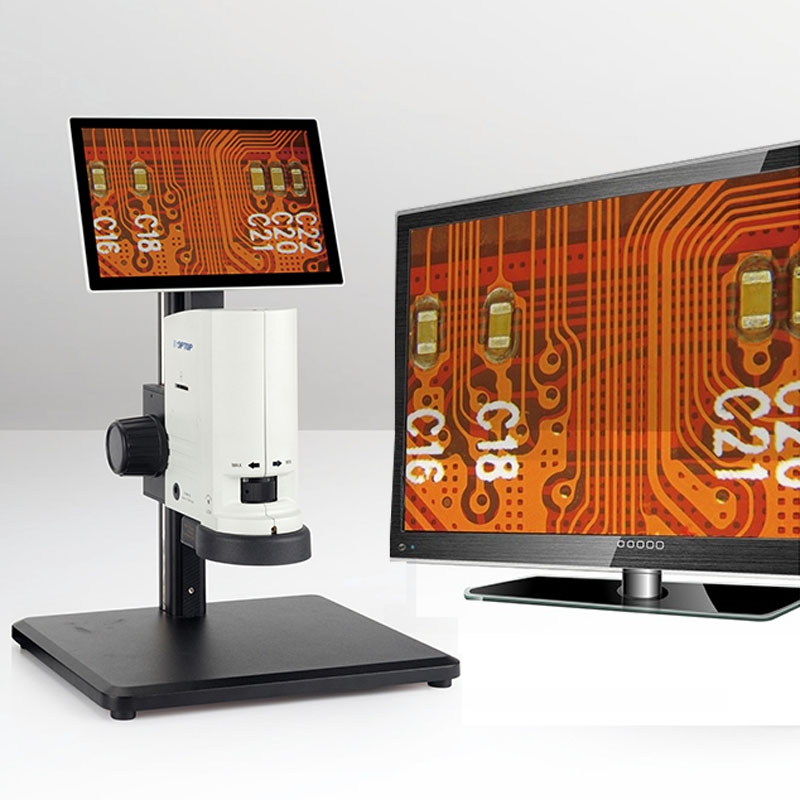 Double screen Touch pad LCD Video Microscope Shenzhen Boshida Optical