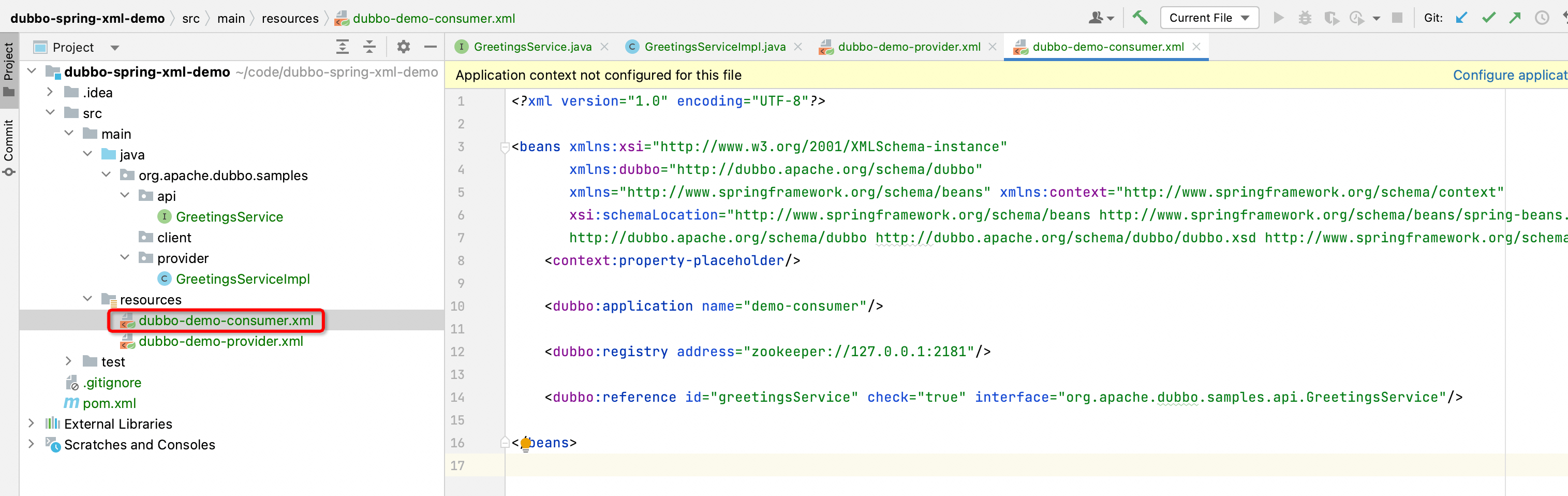 4 基于 Spring XML 开发微服务应用 Apache Dubbo