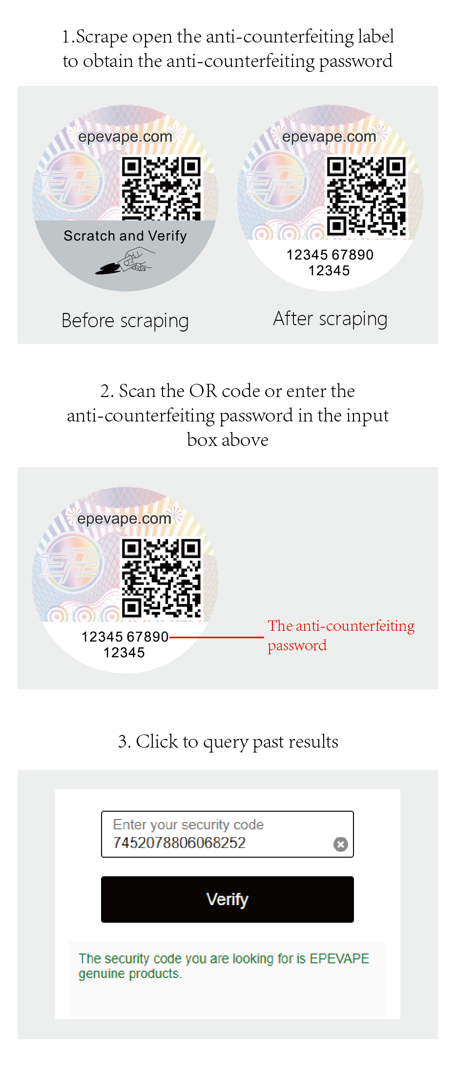 PRODUCT VERIFY