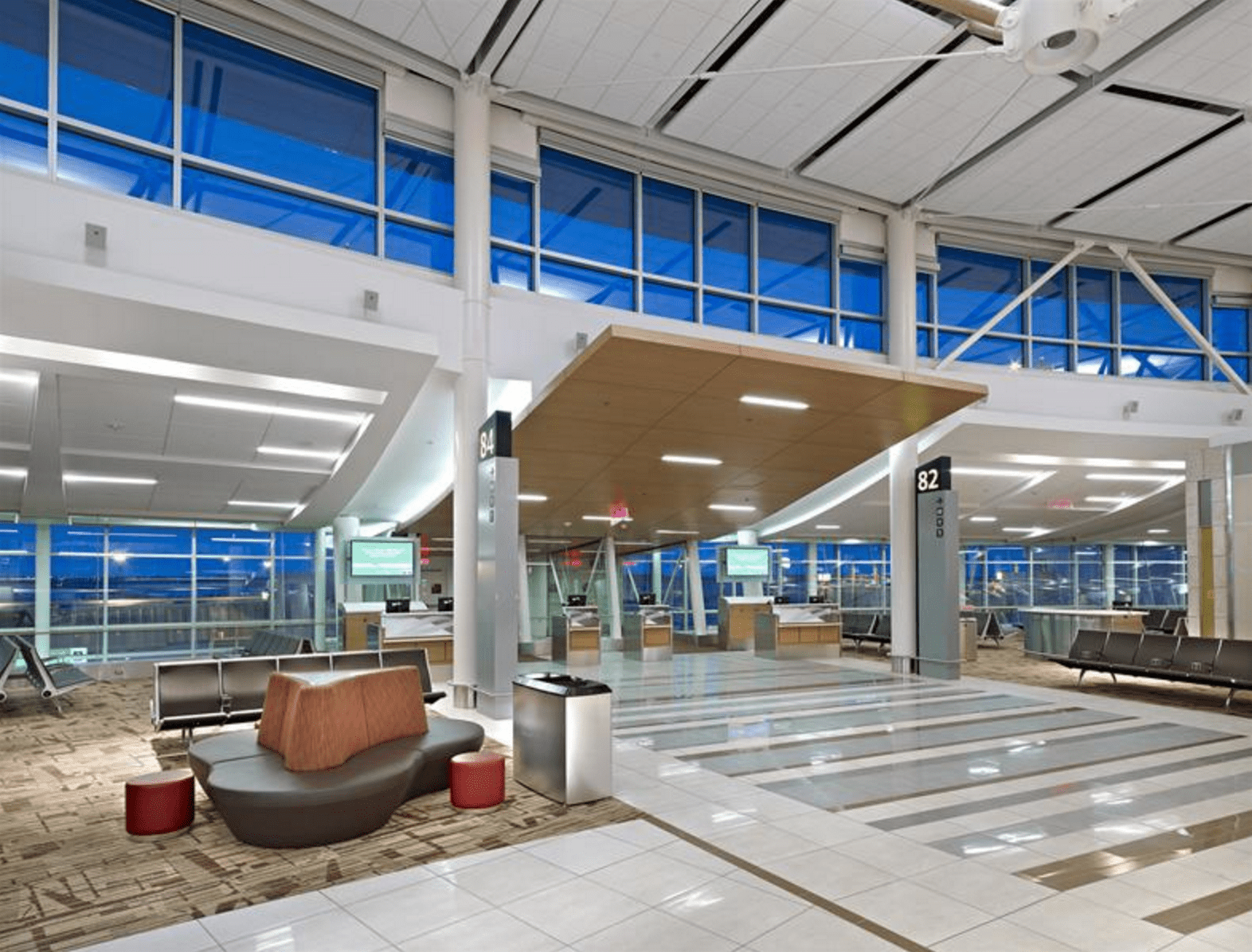 Edmonton Int. Airport Expansion CN Architectural Millwork and
