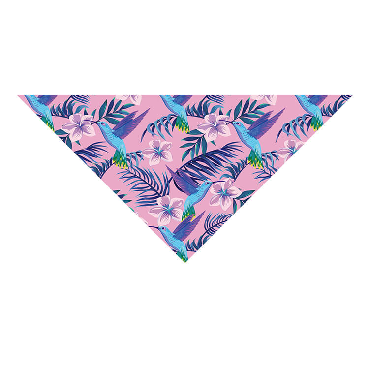 Wholesale Soft Customized printing Summer Dog Bandana Jurong Rongguang