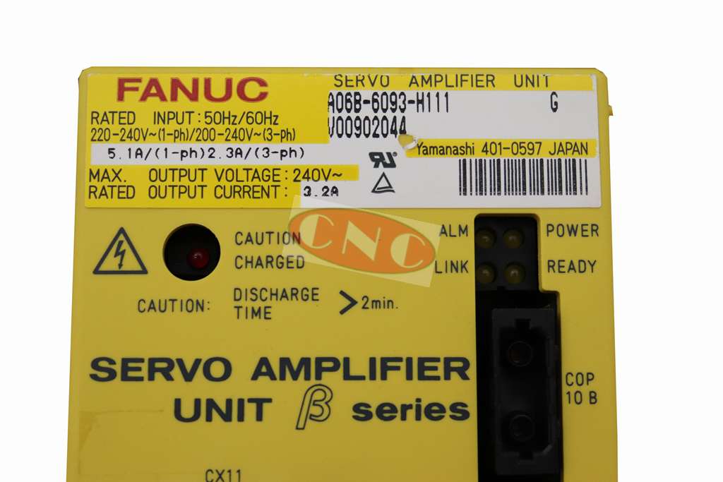 Fanuc BETA servo alarms LED indicator & CNC codes CNC