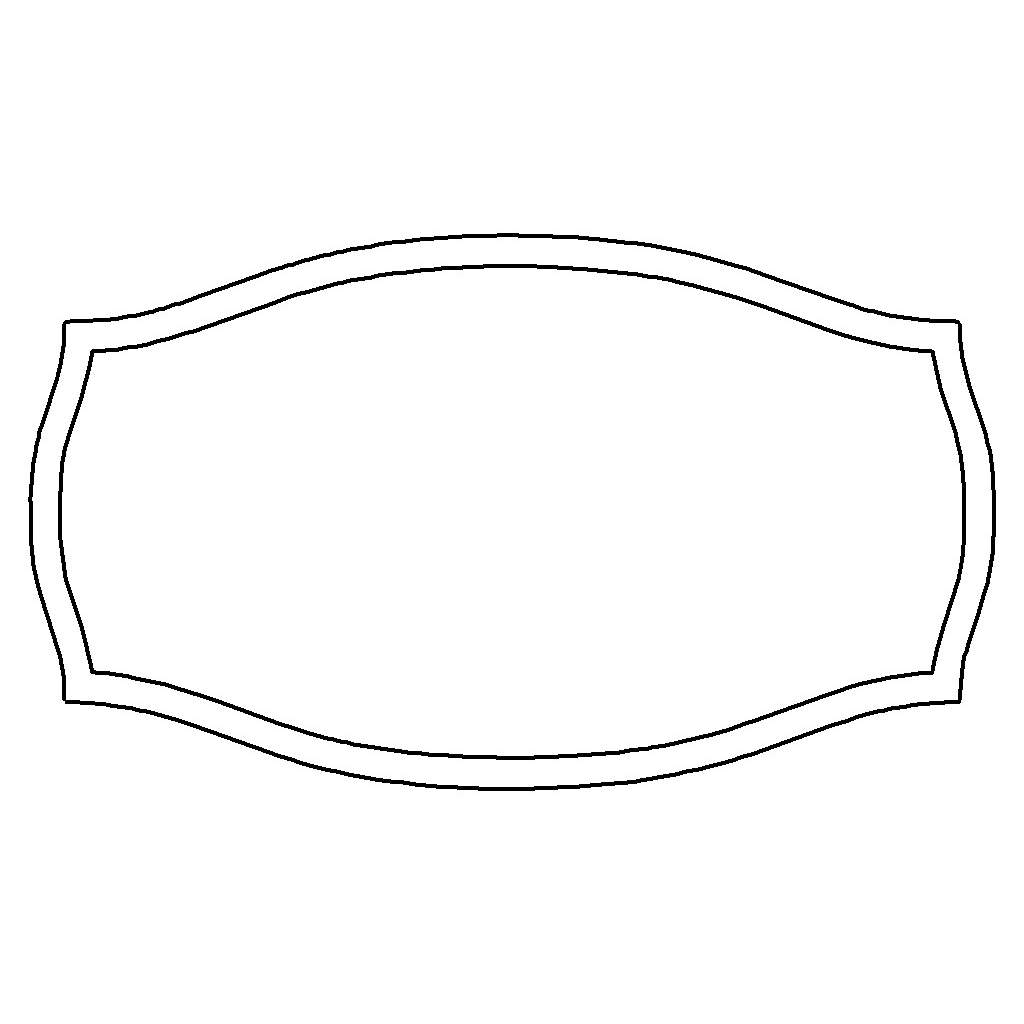 Frame (Model v4749) DXF, EPS, CAD 2D vector model