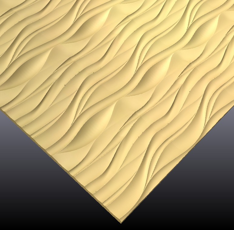 Wall panel PAN 002 CNC Woodworking and Panels