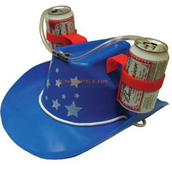 Cowboy drinking hat w/ straw for St.Patrick's Day CNCAPS