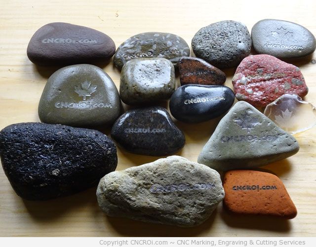 Laser Engraving Beach Pebble Stones Indepth Material Review