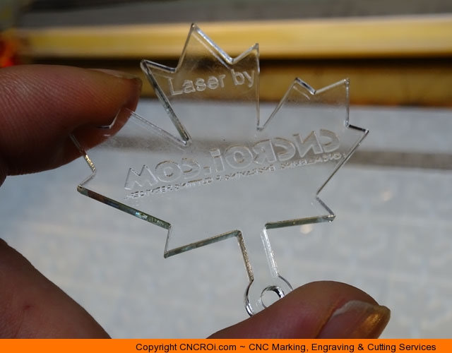 Custom Designed & CNC Laser Cut Acrylic Keychains
