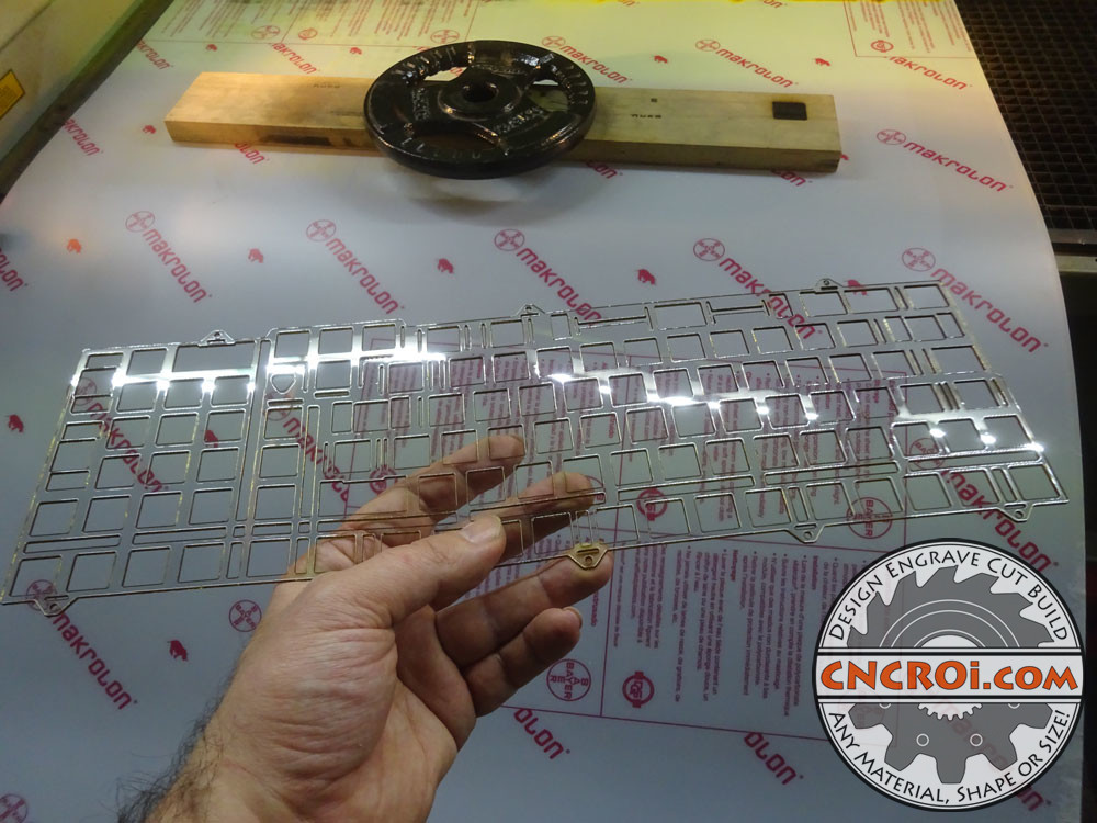 Polycarbonate Inserts CNC Laser Cut