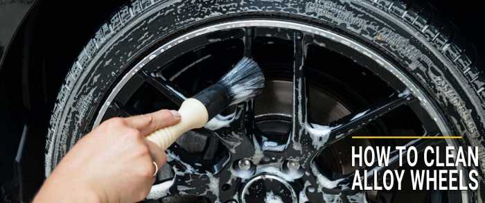 How to clean wheel covers