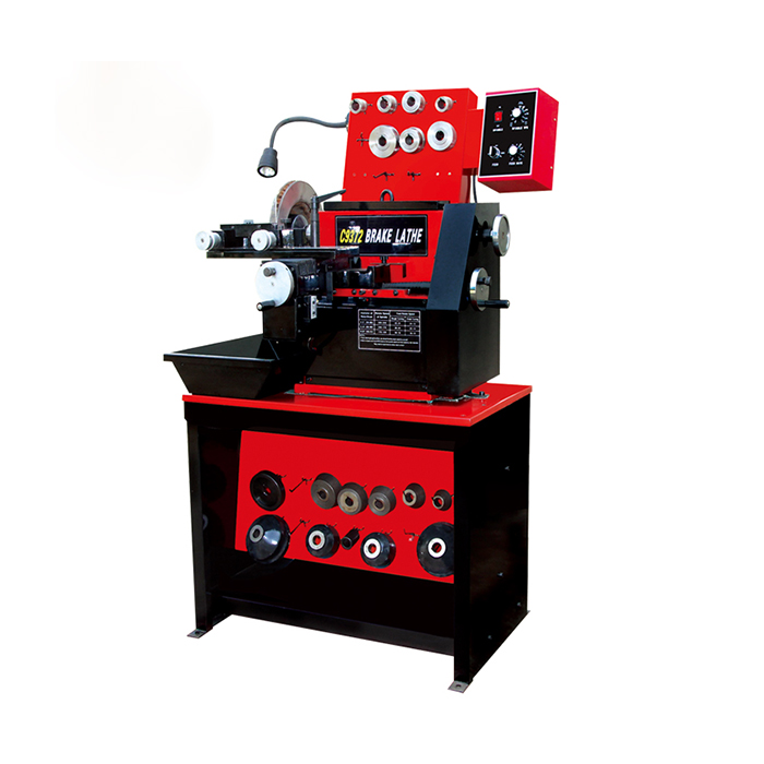 C9372 brake disc drum lathe machine for car and truck repair