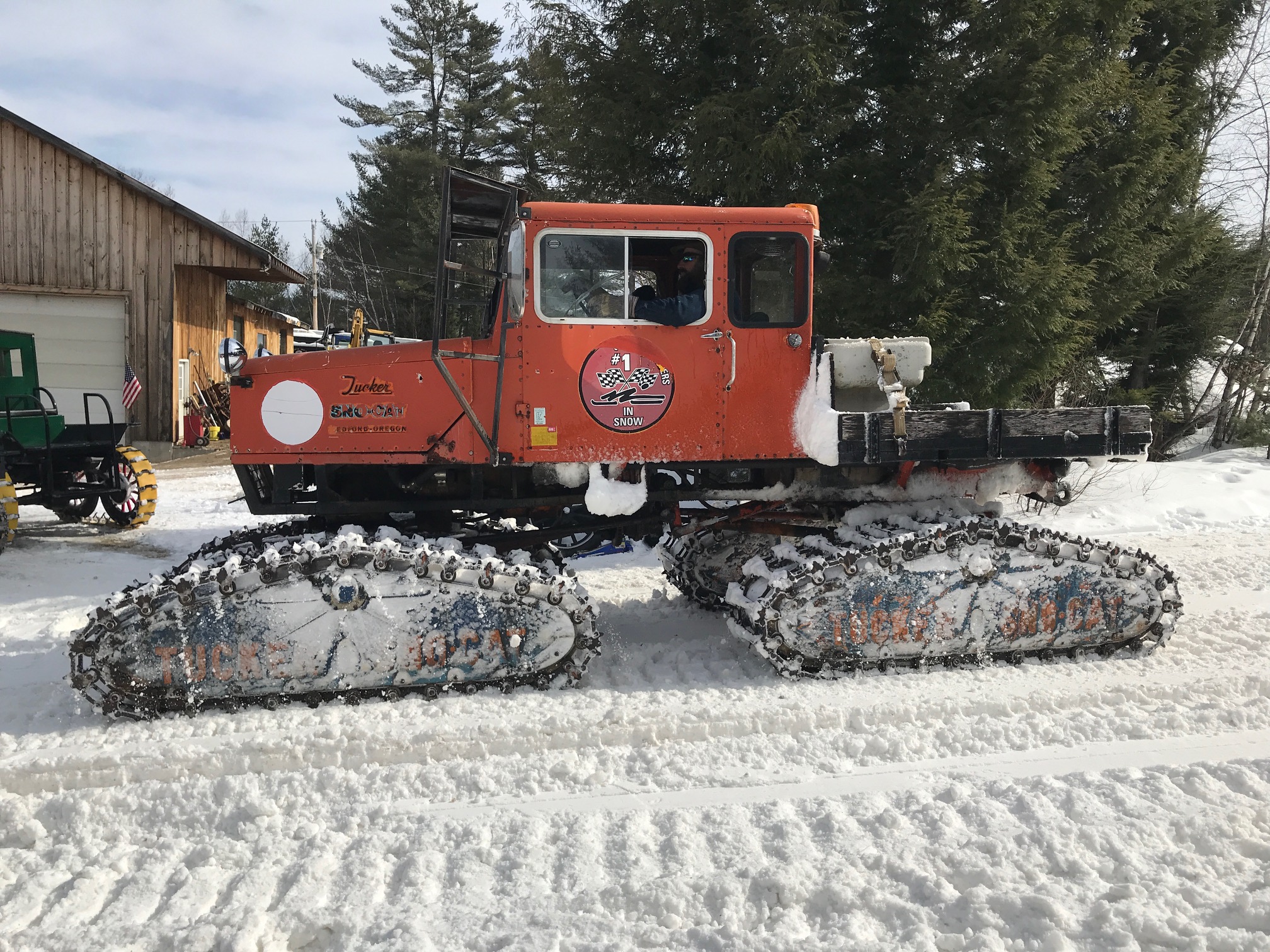 WMUR Monday, March 7th Antique Snow Machines Central New Hampshire Snowmobile Club