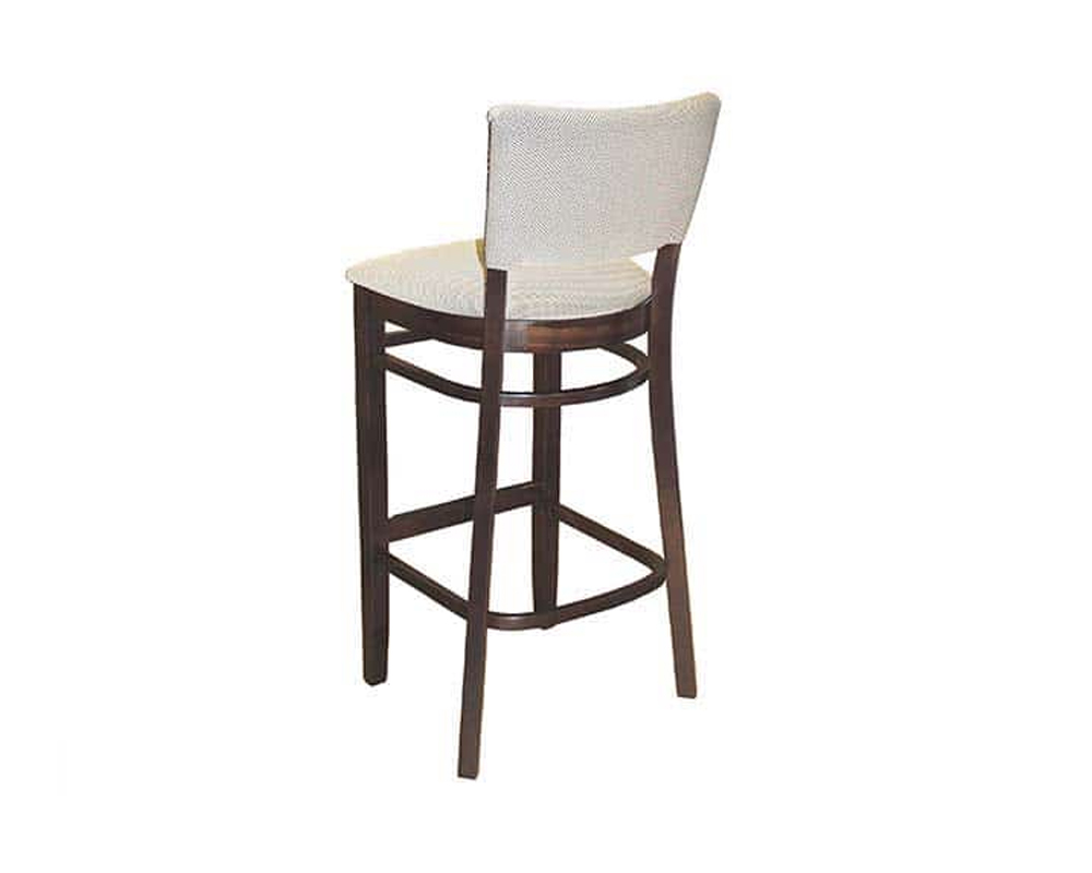 Upholstered Back Bar Stool Custom Restaurant and Hospitality