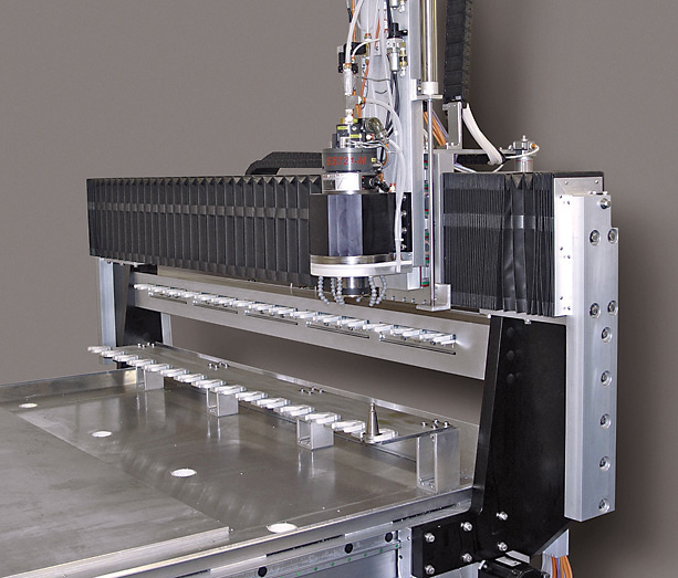 CNC Router for Granite and Stone Fabrication CNT Motion Systems