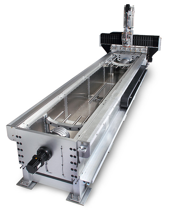 FourAxis Lathe Mill for Machining Aluminum or Fiberglass Poles