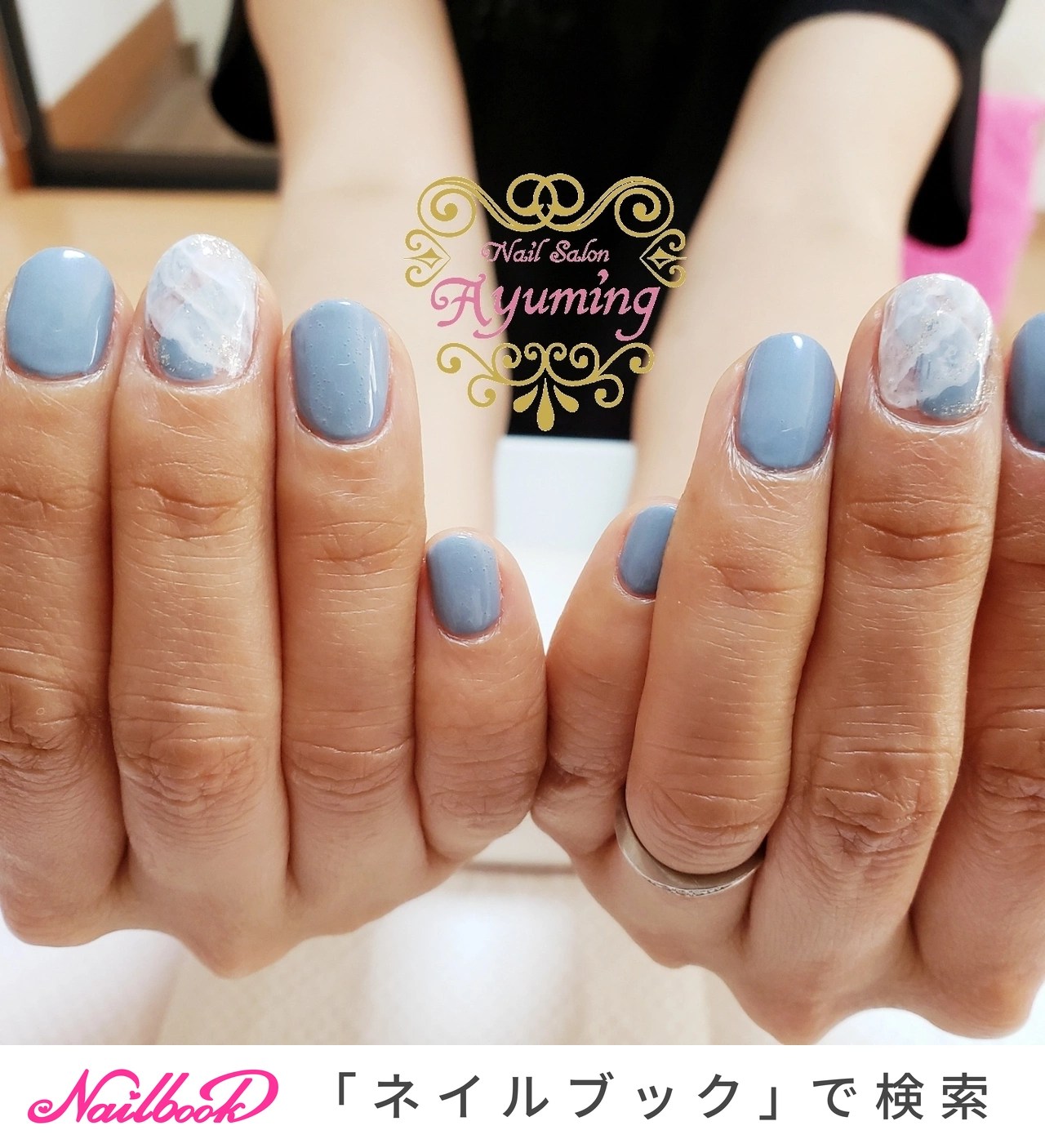 シンプル/マニキュアのネイルデザイン｜ネイルブック