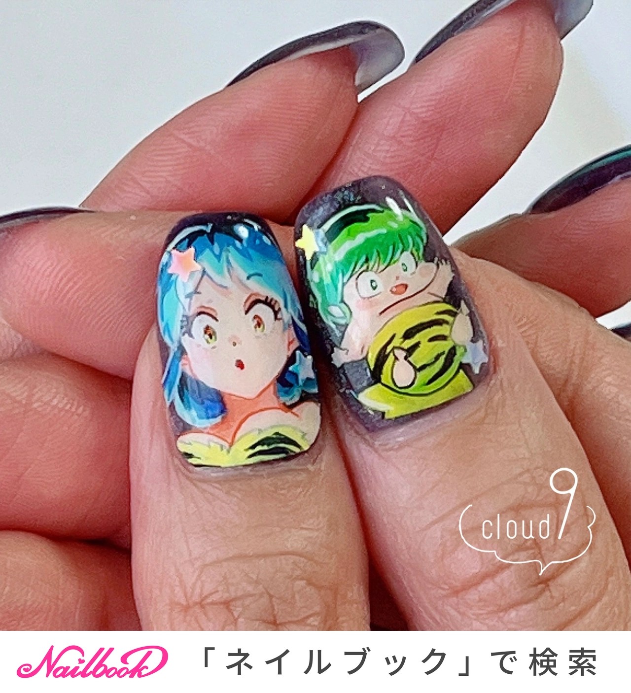 夏/オールシーズン/梅雨/推し活/ハンド 平松ありさのネイルデザイン[No.8039019]｜ネイルブック