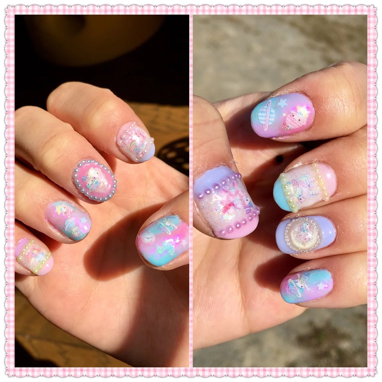 【最高】 痛 ネイル シール