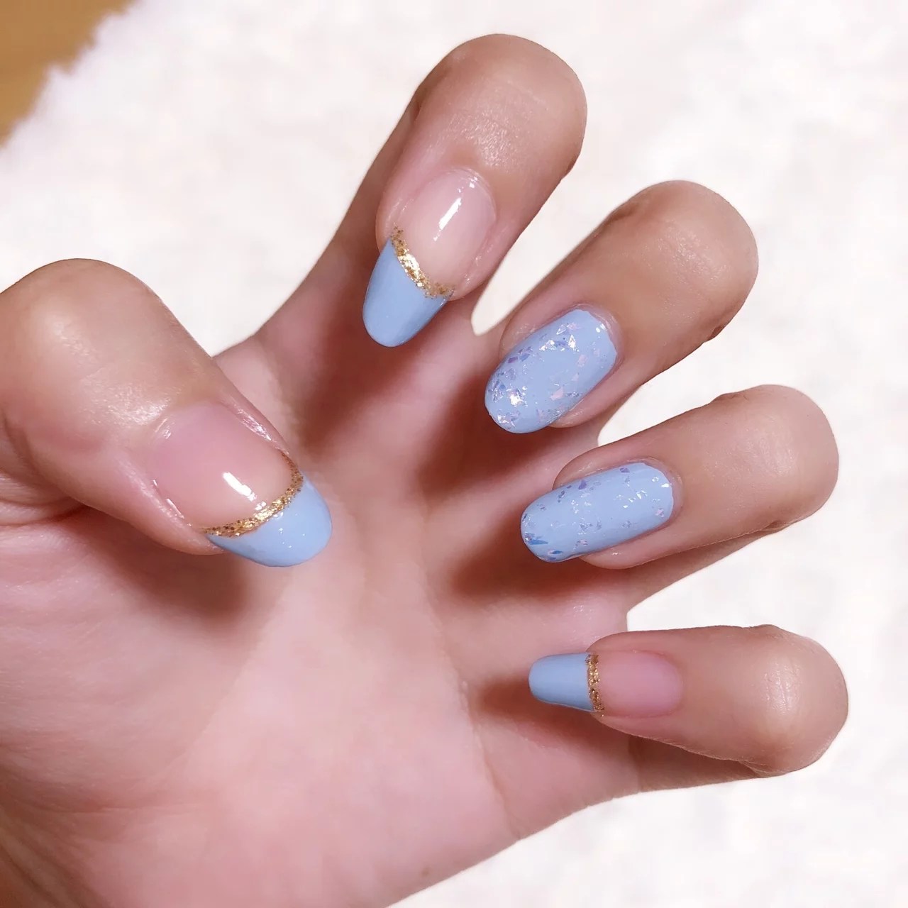 水色 ネイル セルフ 227043水色 ネイル 春 セルフ Potoapixnanjei