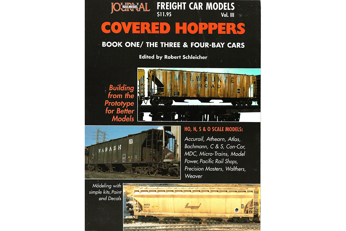 RLB72. Freight Car Models Vol. III Covered Hoppers Softcover. Book