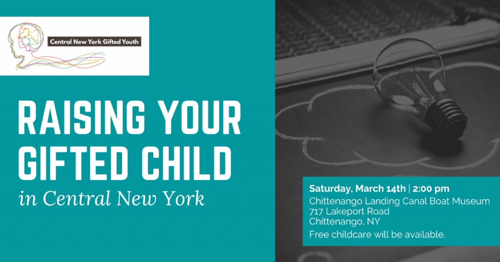 Raising your Gifted Child in Central New York Central New York Gifted