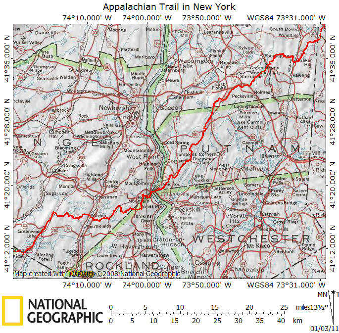 Appalachian Trail in New York