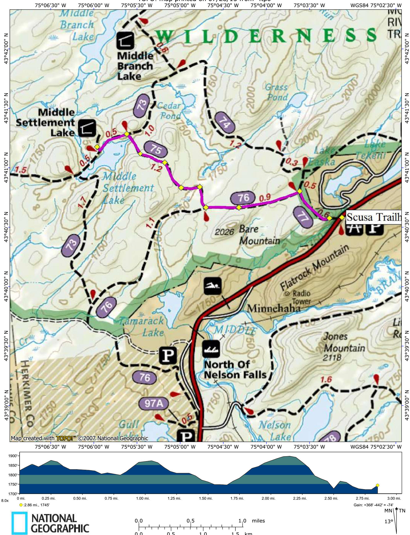 Middle Settlement Lake