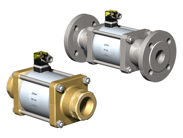 MK / FK 40 2/2 Way coaxial Direct Acting Valves müller coax gmbh