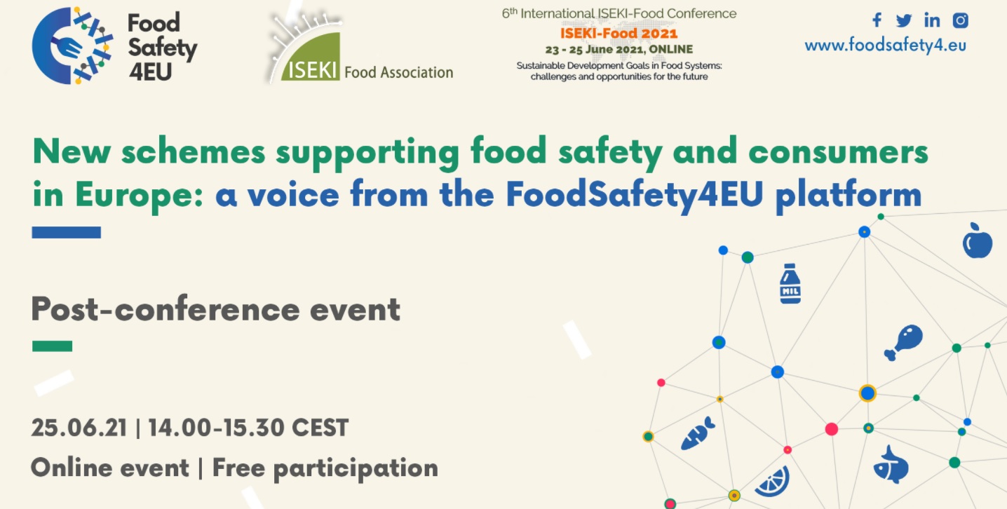 New schemes supporting food safety and consumers in Europe a voice from the FoodSafety4EU