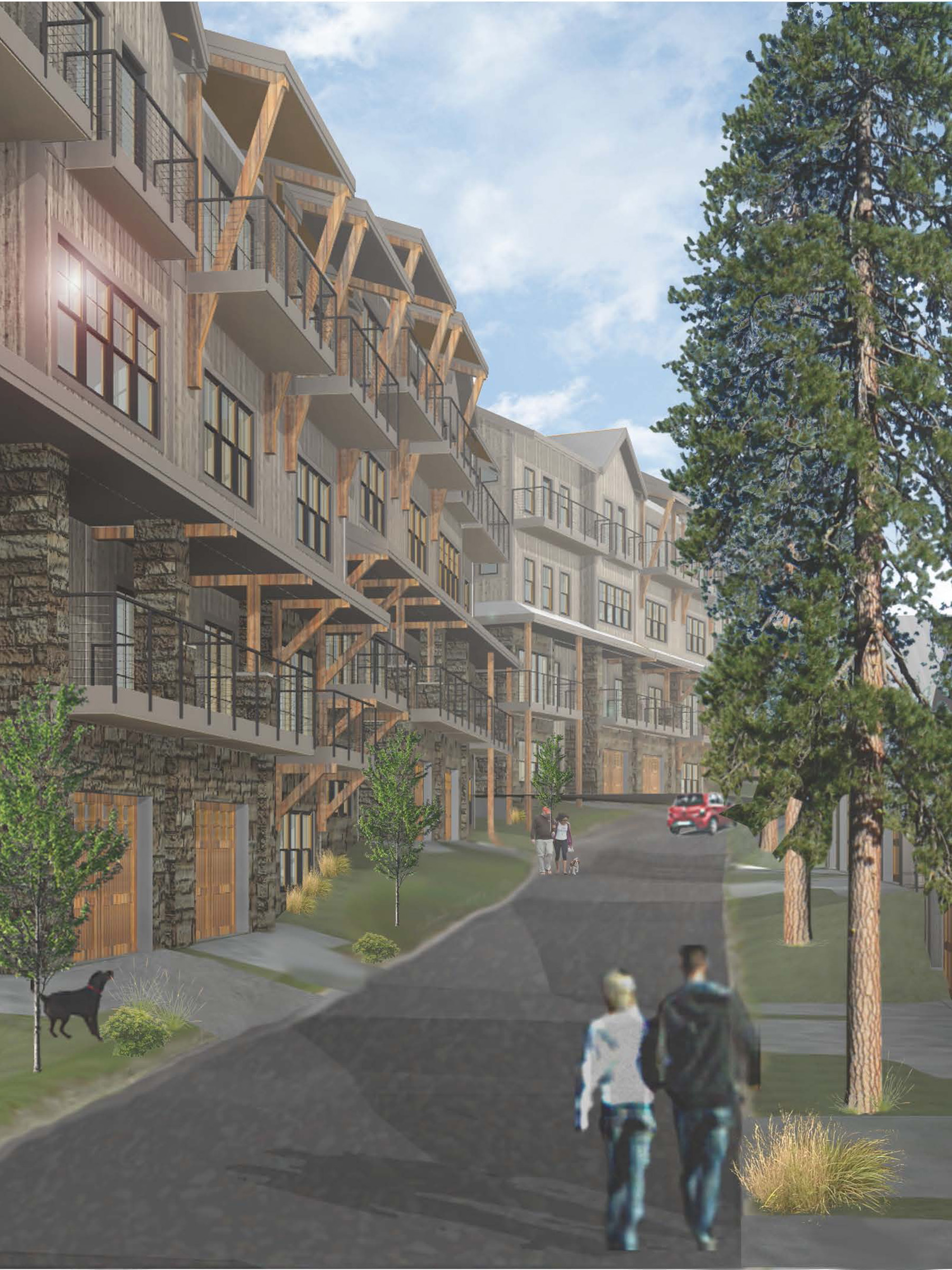 Deadwood Townhomes CoOp Architecture