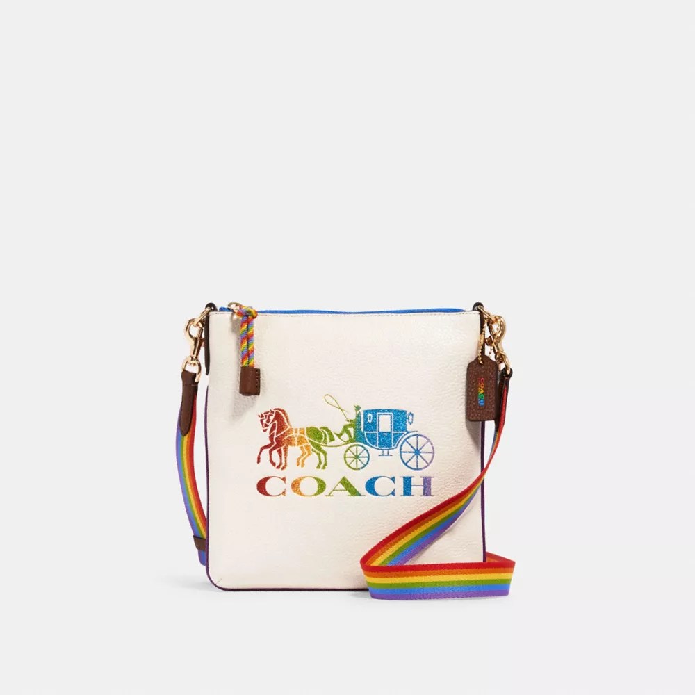 COACH® Outlet COACH® Outlet Jes Slim Crossbody With Rainbow Horse