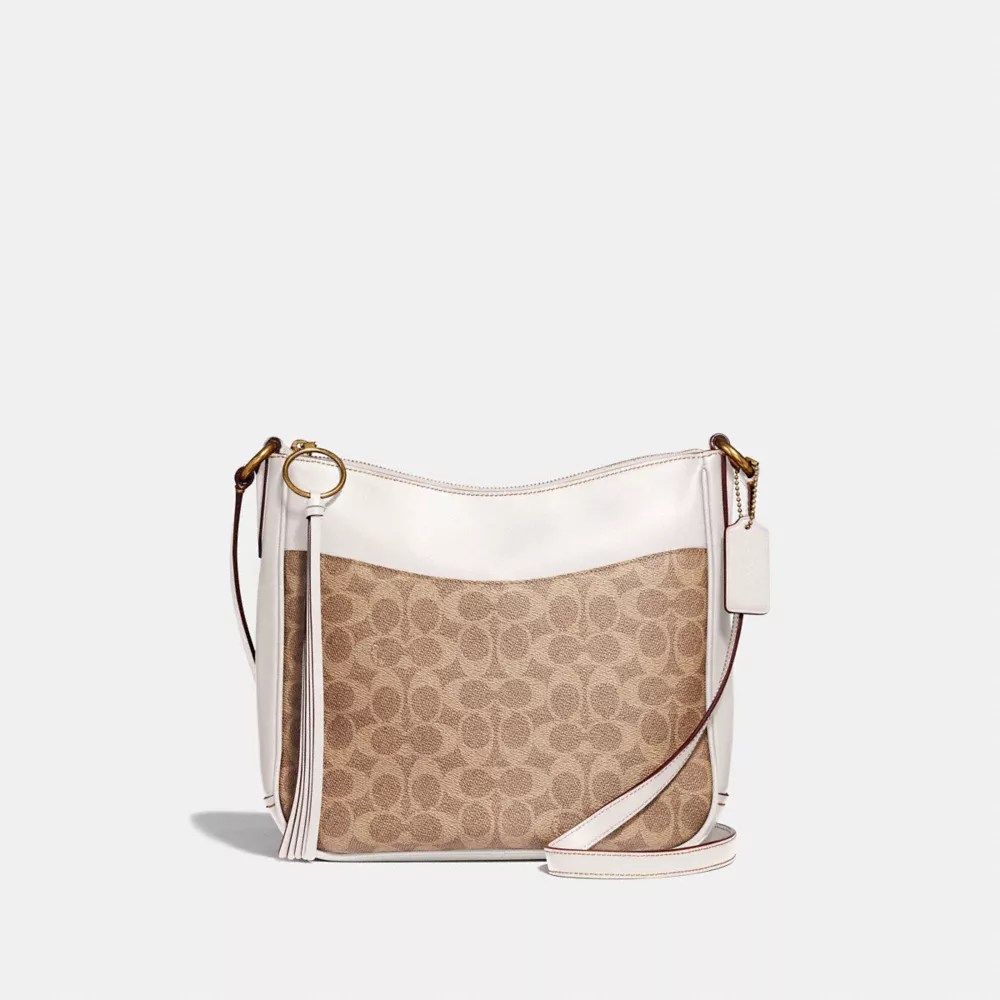 COACH® Chaise Crossbody Bag In Signature Canvas
